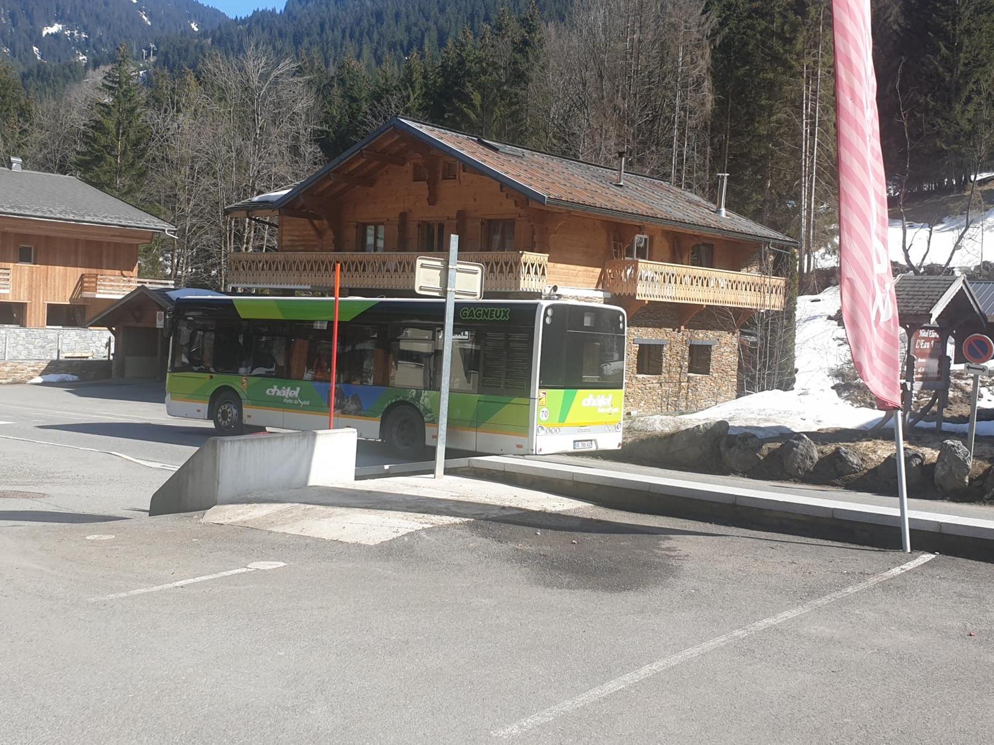 Appartement Pour 4 Personnes Au Pied Des Pistes Chatel Bagian luar foto